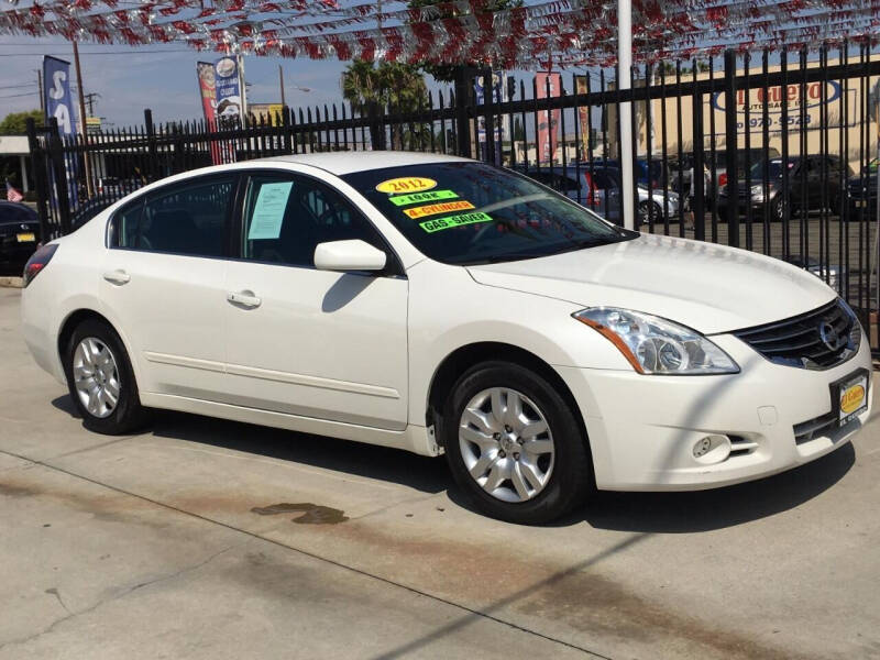 2012 Nissan Altima for sale at El Guero Auto Sale in Hawthorne CA