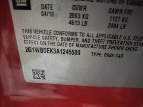 2010 Chevrolet Impala LT