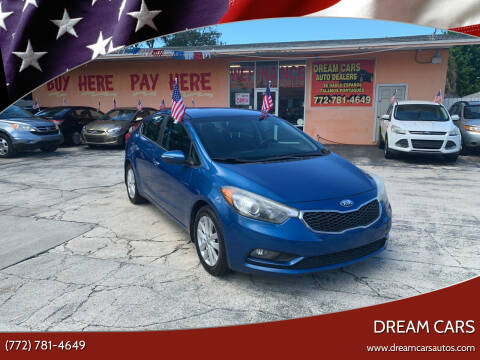 2014 Kia Forte for sale at DREAM CARS in Stuart FL