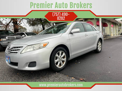 2011 Toyota Camry for sale at Premier Auto Brokers in Virginia Beach VA