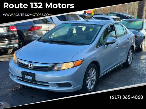 2012 Honda Civic for sale at Route 132 Motors in Hyannis MA