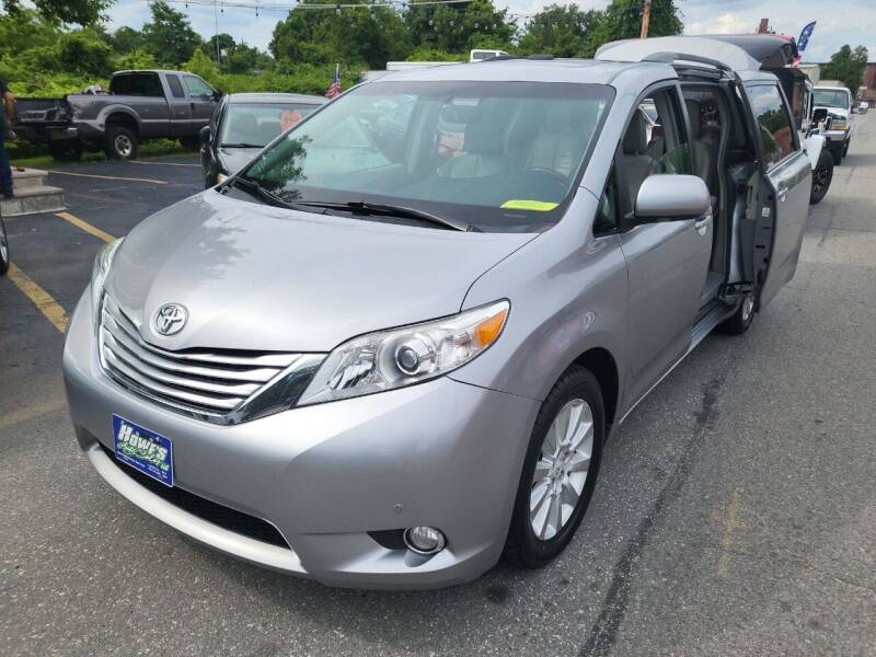 2012 Toyota Sienna for sale at Howe's Auto Sales in Lowell MA