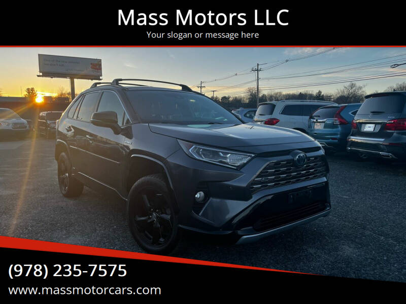 2020 Toyota RAV4 Hybrid for sale at Mass Motors LLC in Worcester MA