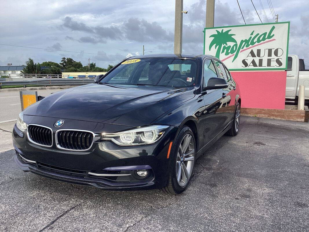 2018 BMW 3 Series for sale at Tropical Auto Sales in North Palm Beach, FL