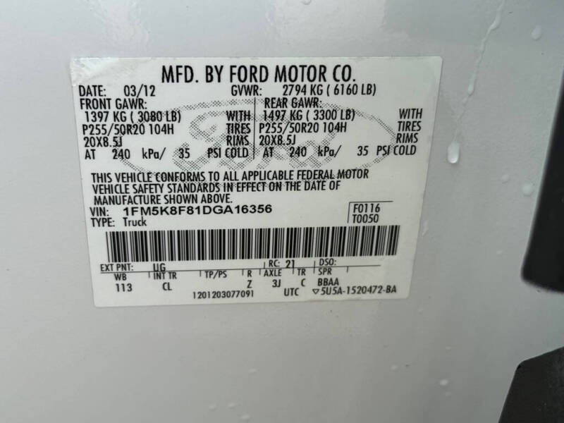 2013 Ford Explorer Limited