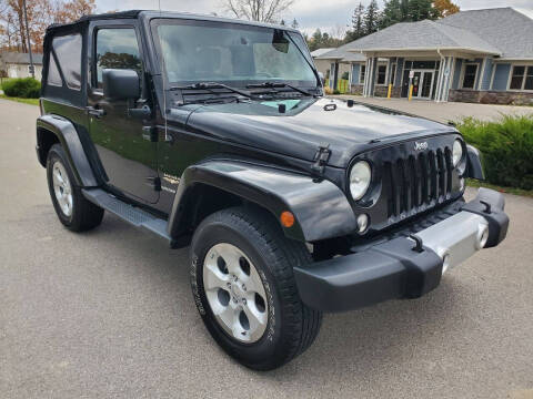 2014 Jeep Wrangler for sale at Motor House in Alden NY