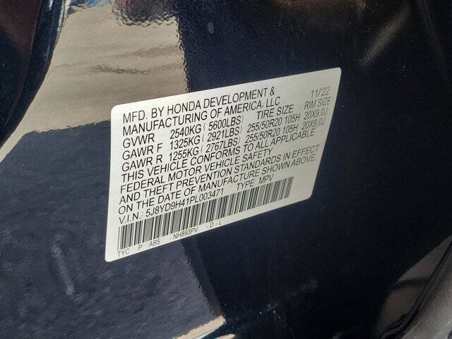 2023 Acura MDX w/Tech