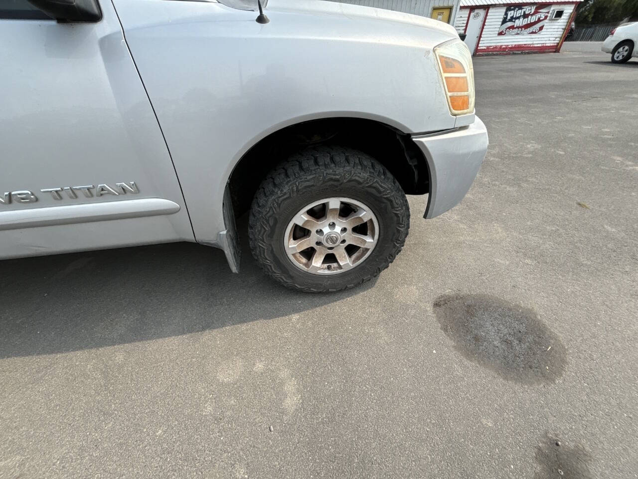 2005 Nissan Titan for sale at PIERCY MOTORS INC in Union Gap, WA