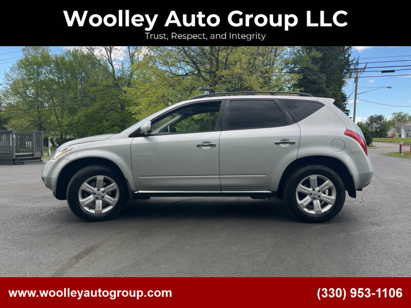 2007 Nissan Murano for sale at Woolley Auto Group LLC in Poland OH