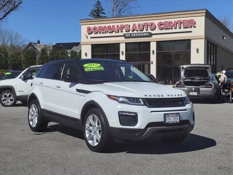 2017 Land Rover Range Rover Evoque for sale at DORMANS AUTO CENTER OF SEEKONK in Seekonk MA