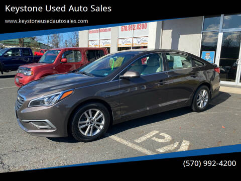 2017 Hyundai Sonata for sale at Keystone Used Auto Sales in Brodheadsville PA