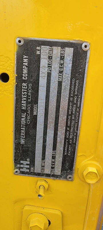 1975 International Scout II