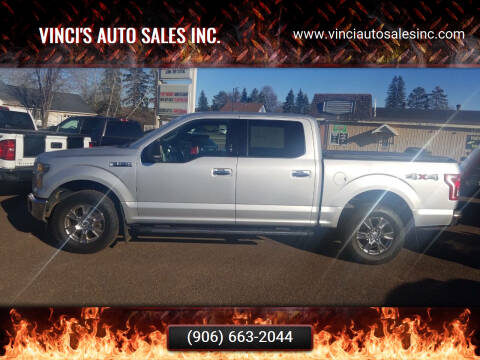 2015 Ford F-150 for sale at Vinci's Auto Sales Inc. in Bessemer MI