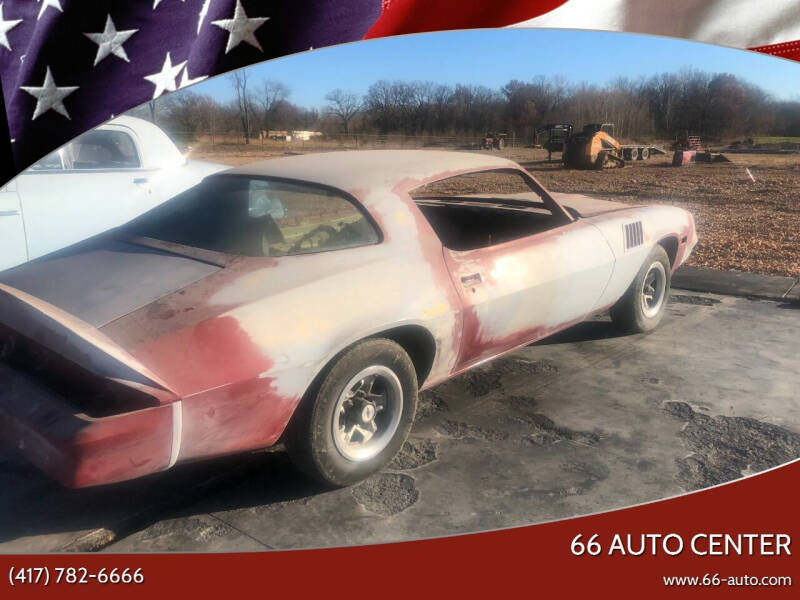 1978 Chevrolet Camaro for sale at 66 Auto Center in Joplin MO