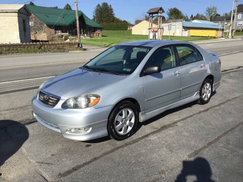 2008 Toyota Corolla for sale at The Autobahn Auto Sales & Service Inc. in Johnstown PA