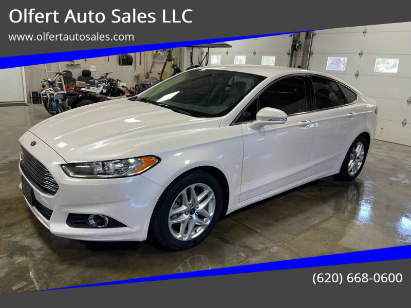 2013 Ford Fusion for sale at Olfert Auto Sales LLC in Copeland KS