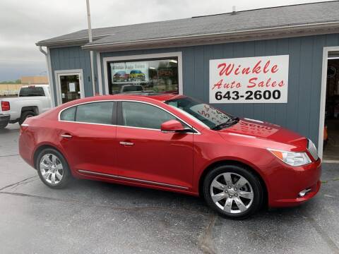 2012 Buick LaCrosse for sale at Winkle Auto Sales LLC in Anderson IN