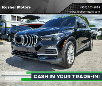 2020 BMW X5 for sale at Kosher Motors in Hollywood FL