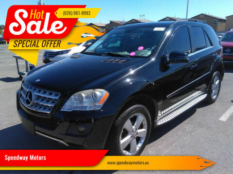 2011 Mercedes-Benz M-Class for sale at Speedway Motors in Glendora CA