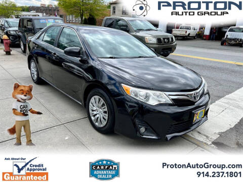 2012 Toyota Camry for sale at Proton Auto Group in Yonkers NY