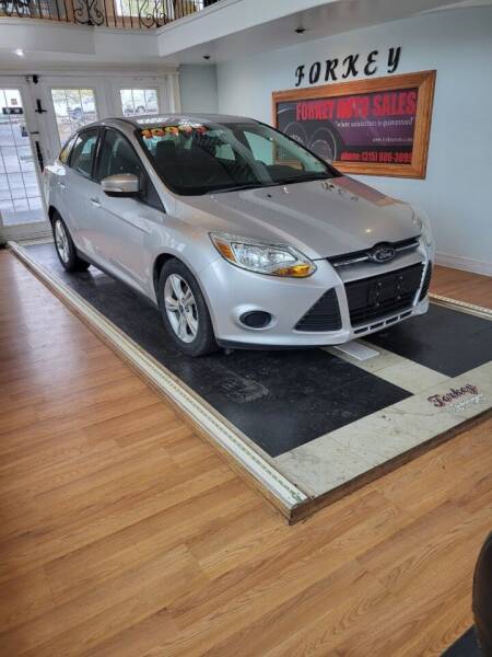 2014 Ford Focus for sale at Forkey Auto & Trailer Sales in La Fargeville NY