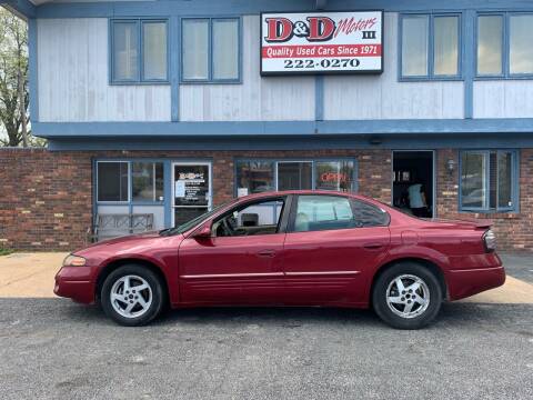 2003 Pontiac Bonneville for sale at D & D Motors Ltd in Belleville IL