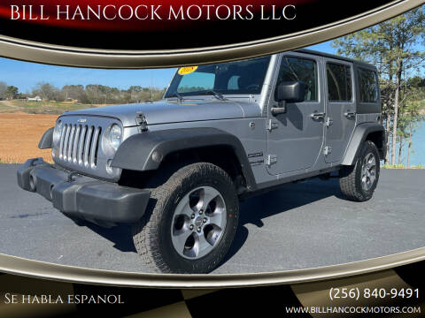 2018 Jeep Wrangler JK Unlimited for sale at BILL HANCOCK MOTORS LLC in Albertville AL