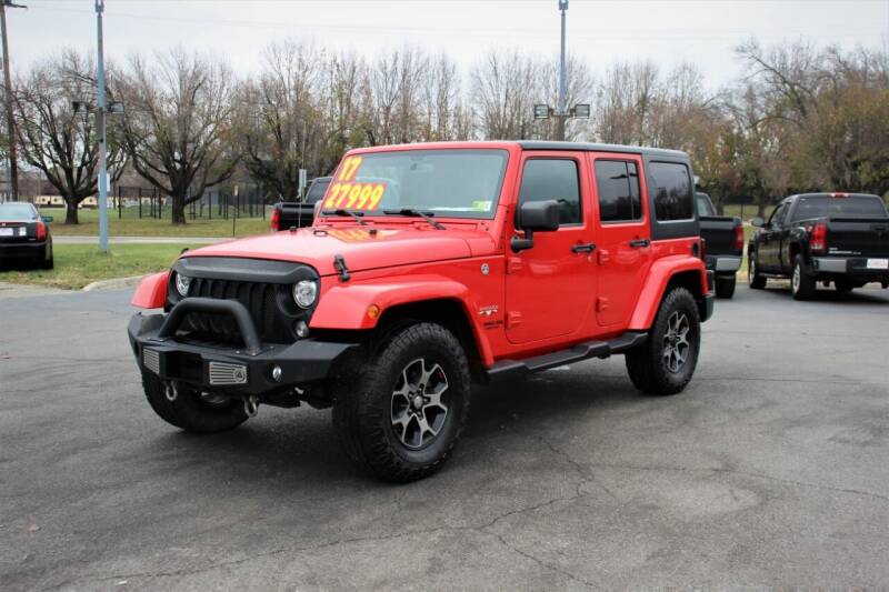 2017 Jeep Wrangler Unlimited for sale at Low Cost Cars North in Whitehall OH