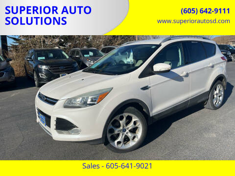 2014 Ford Escape for sale at SUPERIOR AUTO SOLUTIONS in Spearfish SD