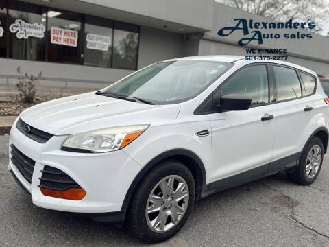 2013 Ford Escape for sale at Alexander's Auto Sales in North Little Rock AR