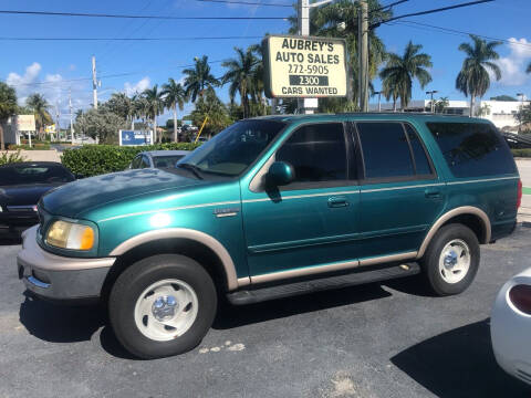 1997 Ford Expedition for sale at Aubrey's Auto Sales in Delray Beach FL