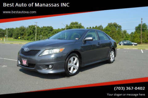 2010 Toyota Camry for sale at Best Auto of Manassas INC in Manassas VA
