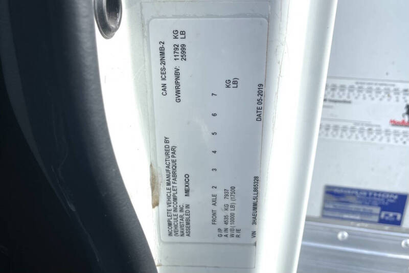 2020 International MV607