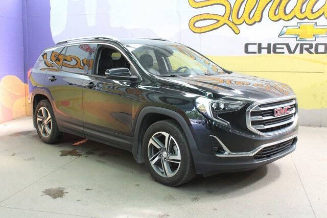 Used 2018 GMC Terrain SLT with VIN 3GKALWEU6JL246490 for sale in Grand Ledge, MI