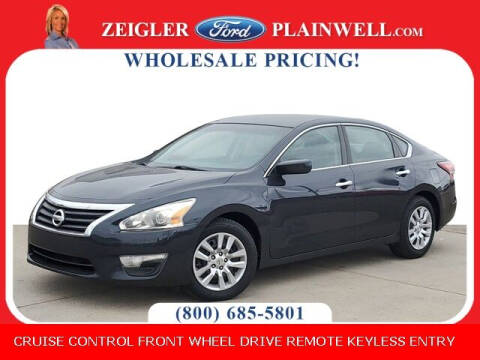 2015 Nissan Altima for sale at Zeigler Ford of Plainwell- Jeff Bishop in Plainwell MI