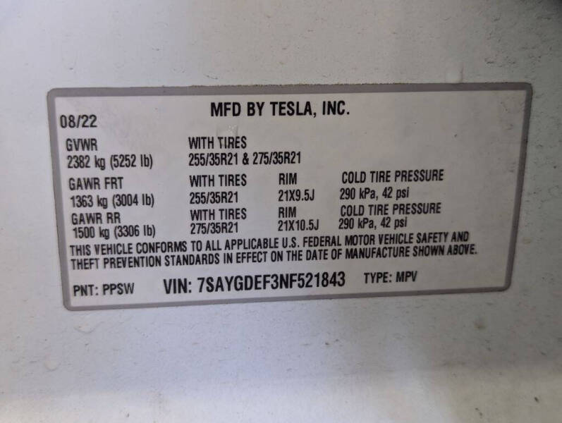 2022 Tesla Model Y Performance