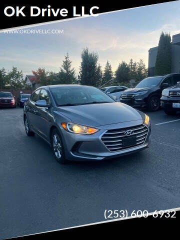 2017 Hyundai Elantra for sale at OK Drive LLC in Federal Way WA