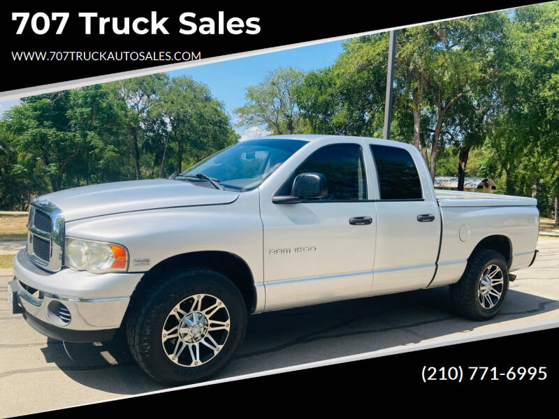 2005 Dodge Ram Pickup 1500 for sale at BRACKEN MOTORS in San Antonio TX