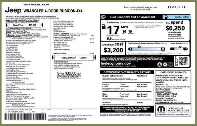 2024 Jeep Wrangler Rubicon