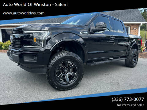 2018 Ford F-150 for sale at Auto World Of Winston - Salem in Winston Salem NC