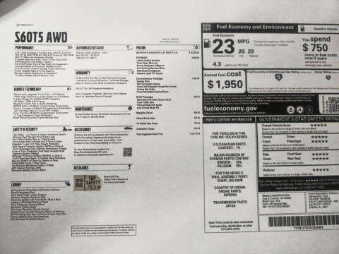 2016 Volvo S60 T5 Premier