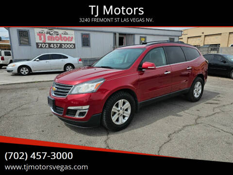 2013 Chevrolet Traverse for sale at TJ Motors in Las Vegas NV