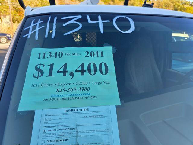 2011 Chevrolet Express 2500