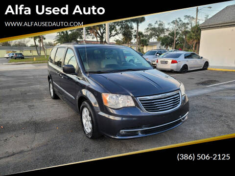 2013 Chrysler Town and Country for sale at Alfa Used Auto in Holly Hill FL