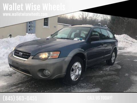 2005 Subaru Outback for sale at Wallet Wise Wheels in Montgomery NY