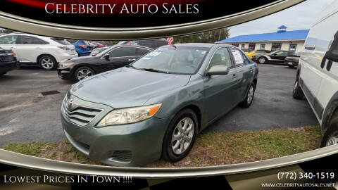 2011 Toyota Camry for sale at Celebrity Auto Sales in Fort Pierce FL