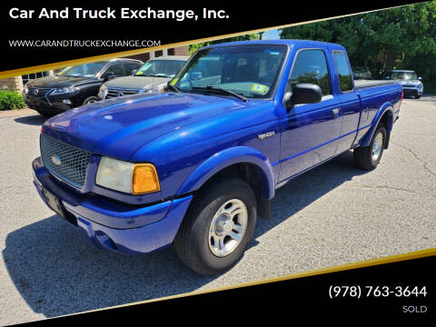 2003 Ford Ranger for sale at Car and Truck Exchange, Inc. in Rowley MA