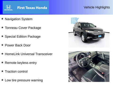 2013 Toyota Highlander SE