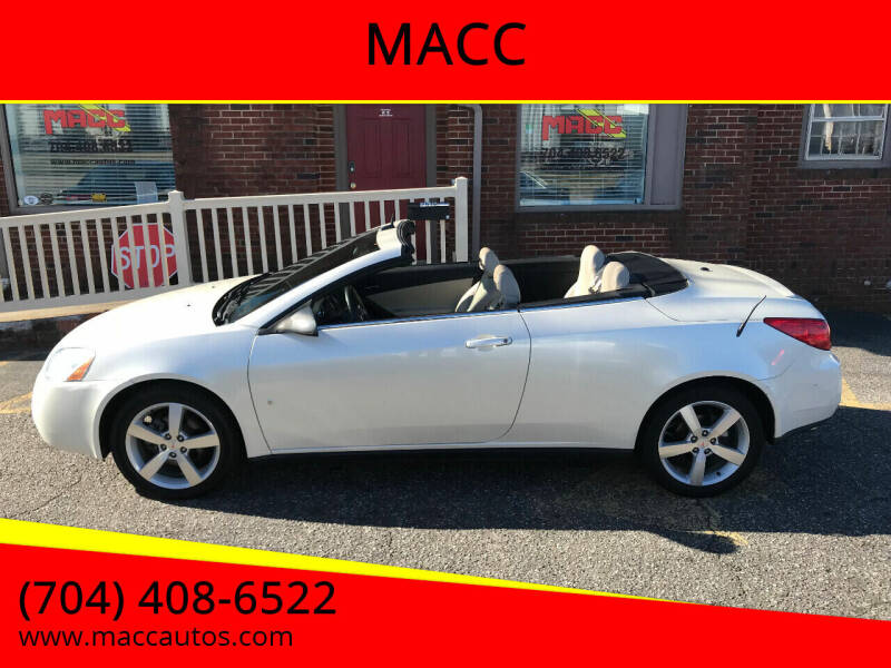 2009 Pontiac G6 for sale at MACC in Gastonia NC