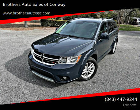 2018 Dodge Journey for sale at Brothers Auto Sales of Conway in Conway SC